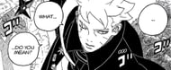 Boruto as seen in Boruto: Two Blue Vortex chapter 7 (Image via Shueisha)